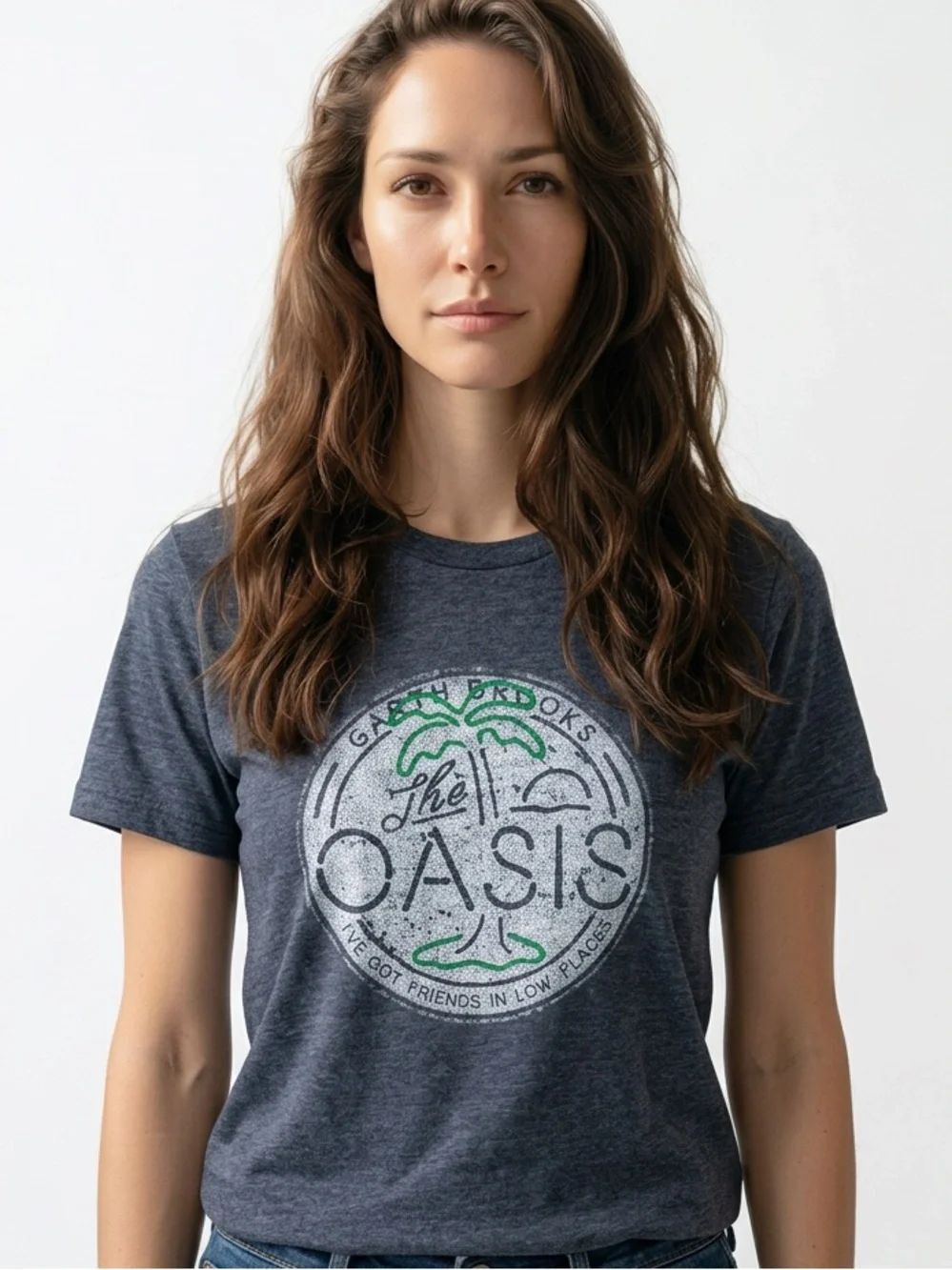 GARTH BROOKS | The Oasis Tee Short Sleeve Women’s Size Small